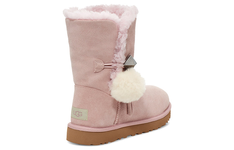 (WMNS) UGG Lillian Pom Pom 'Pink' 1119050-PCRY