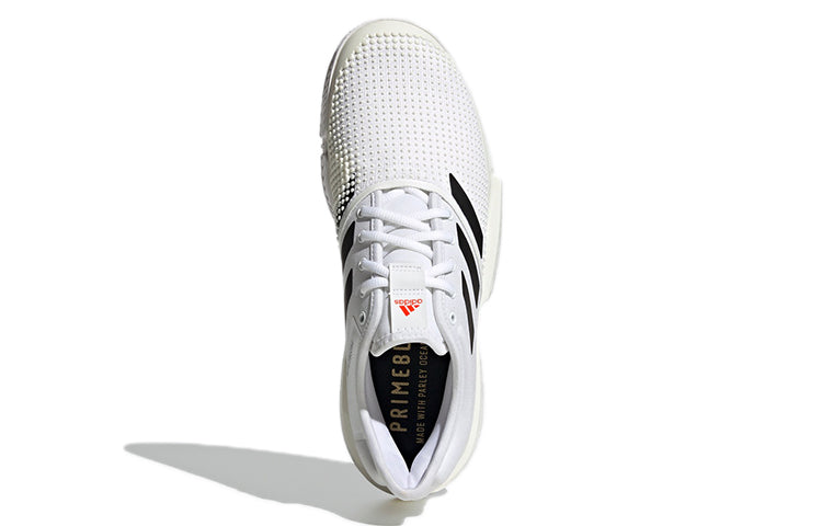 adidas SoleCourt Primeblue 'White Black' H69213