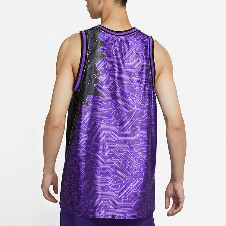 Nike Lebron x Space Jam Basketball Jersey 'Purple Black' DJ3872-560