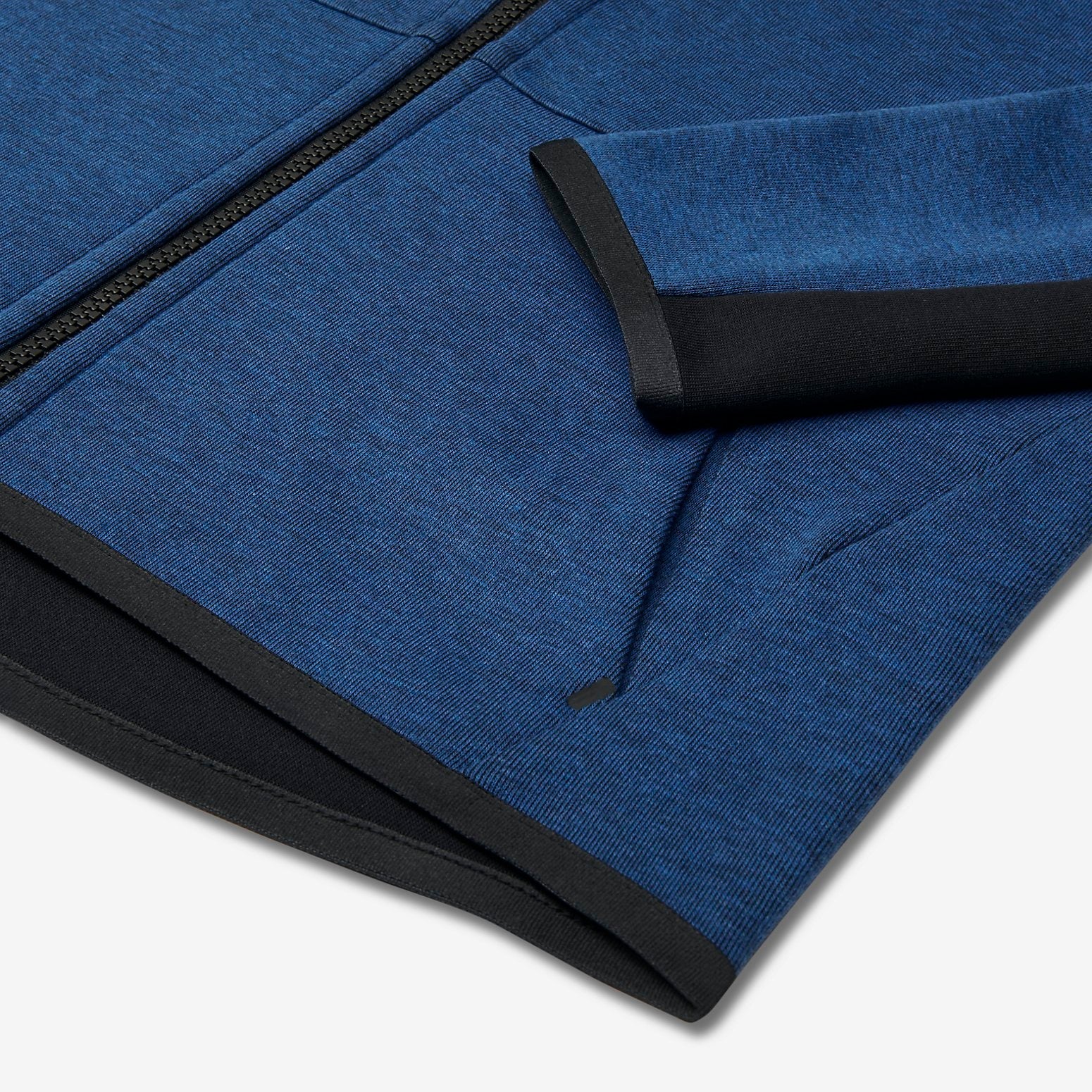 (GS) Nike Tech Fleece Windrunn Hoodie 'Blue' 856191-431
