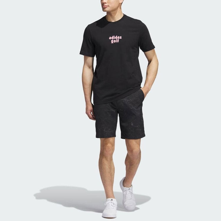 adidas Golf Graphic T-Shirt 'Black' IK6909