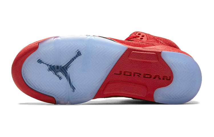(GS) Air Jordan 5 Retro 'Red Suede' 440888-602