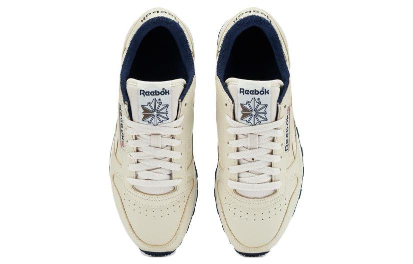 Reebok Classic Leather Vintage 'Beige Navy' 100033724