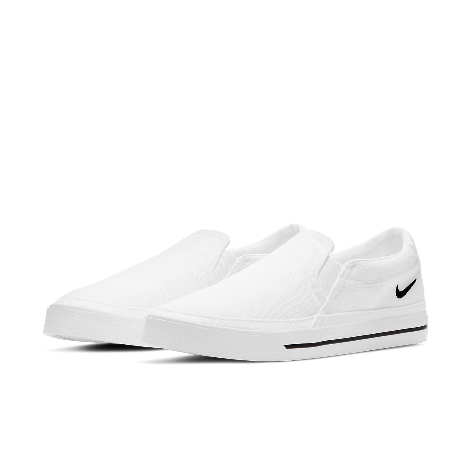 (WMNS) Nike Court Legacy Slip-On 'White' CW6540-100