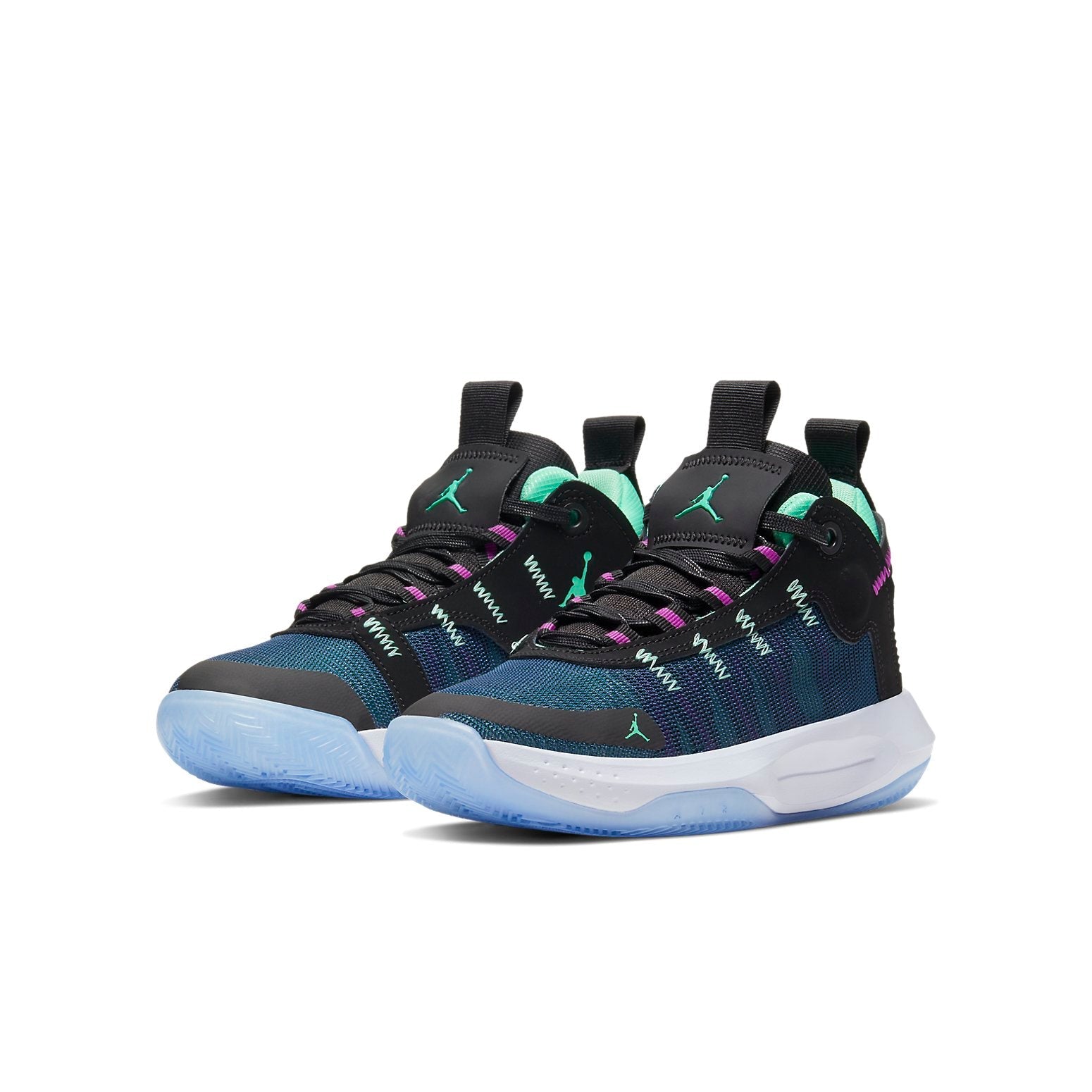 (GS) Air Jordan Jumpman 2020 Black/Blue/White BQ3451-005