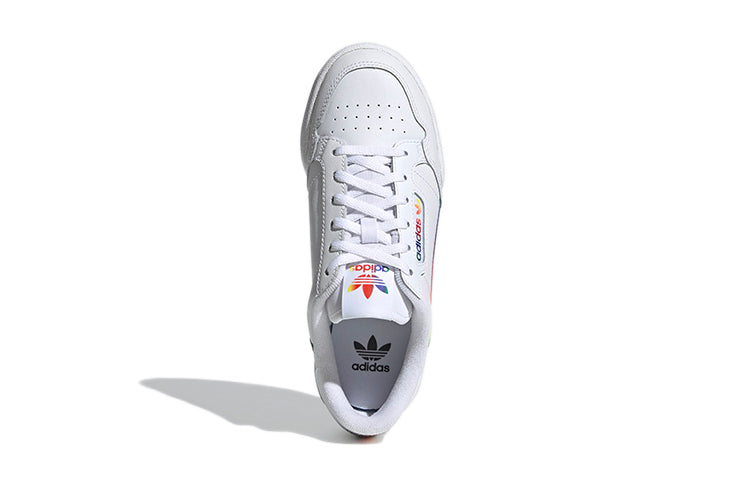 (GS) adidas Continental 80 J 'White Red Yellow' EG8976