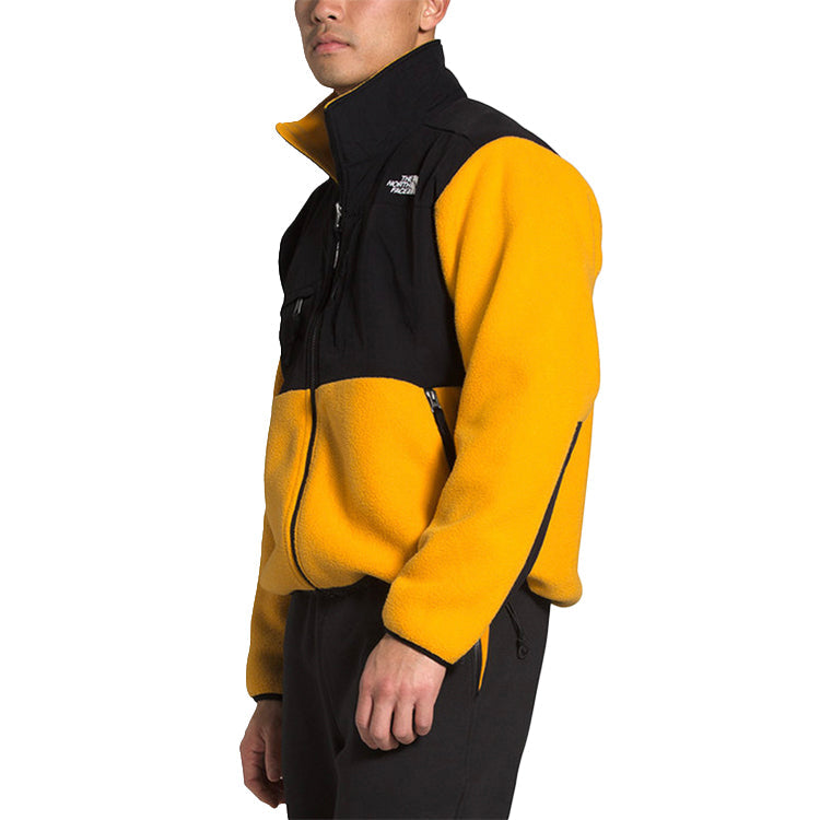 Men's THE NORTH FACE 1995Denali Contrasting Colors Fleece Jacket Yellow 4UD2-56P