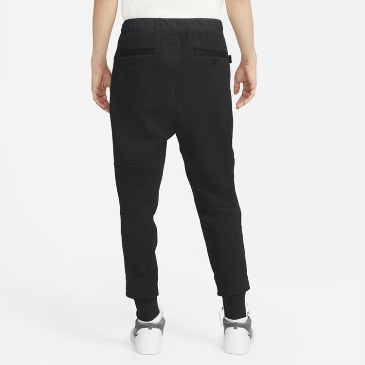 Nike x sacai Knit Bundle Feet Sports Pants Trousers Joggers Asia Sizing 'Black' CZ4698-010
