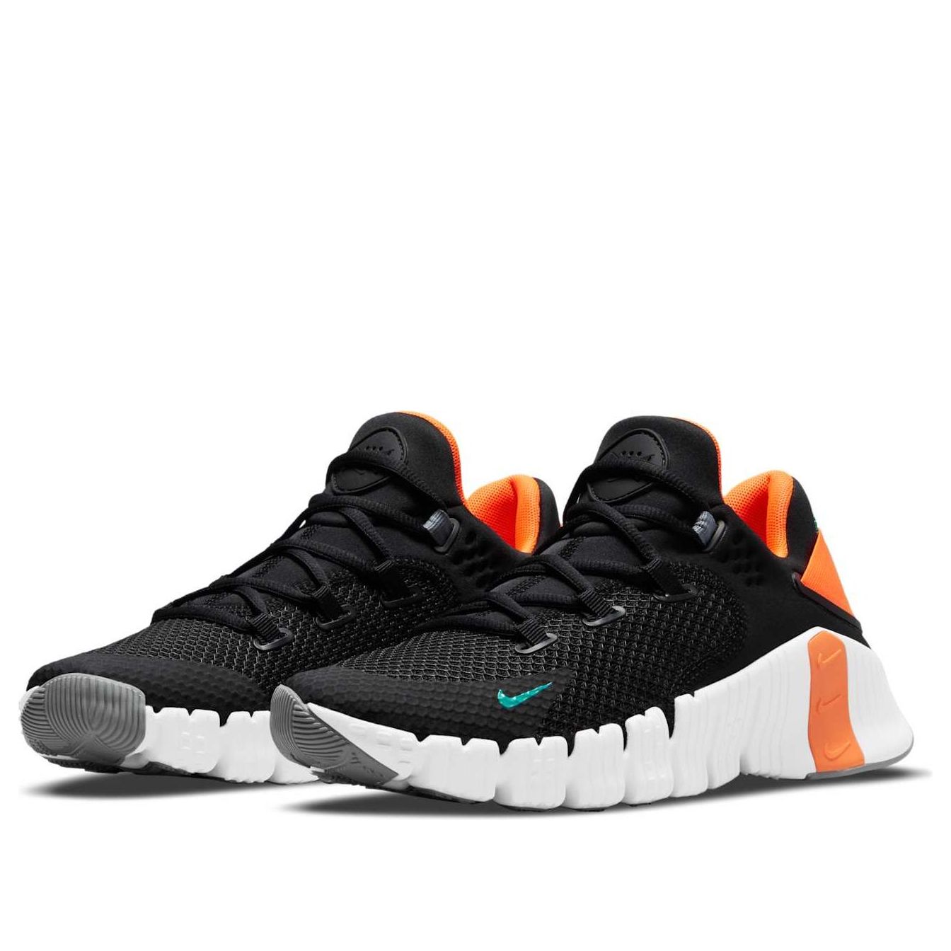 Nike Free Metcon 4 'Black Total Orange Emerald' CT3886-083