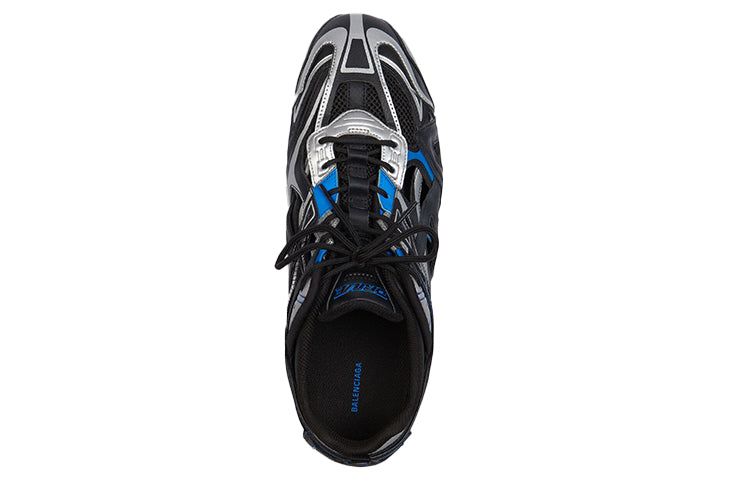 Balenciaga Drive Sneakers 'Black Silver Blue' 624343W2FD11041