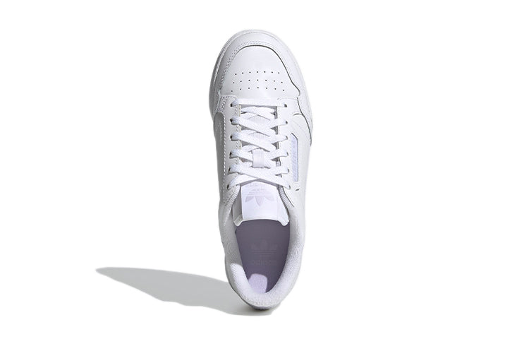 (GS) adidas Continental 80 J 'White Purple' EF5114