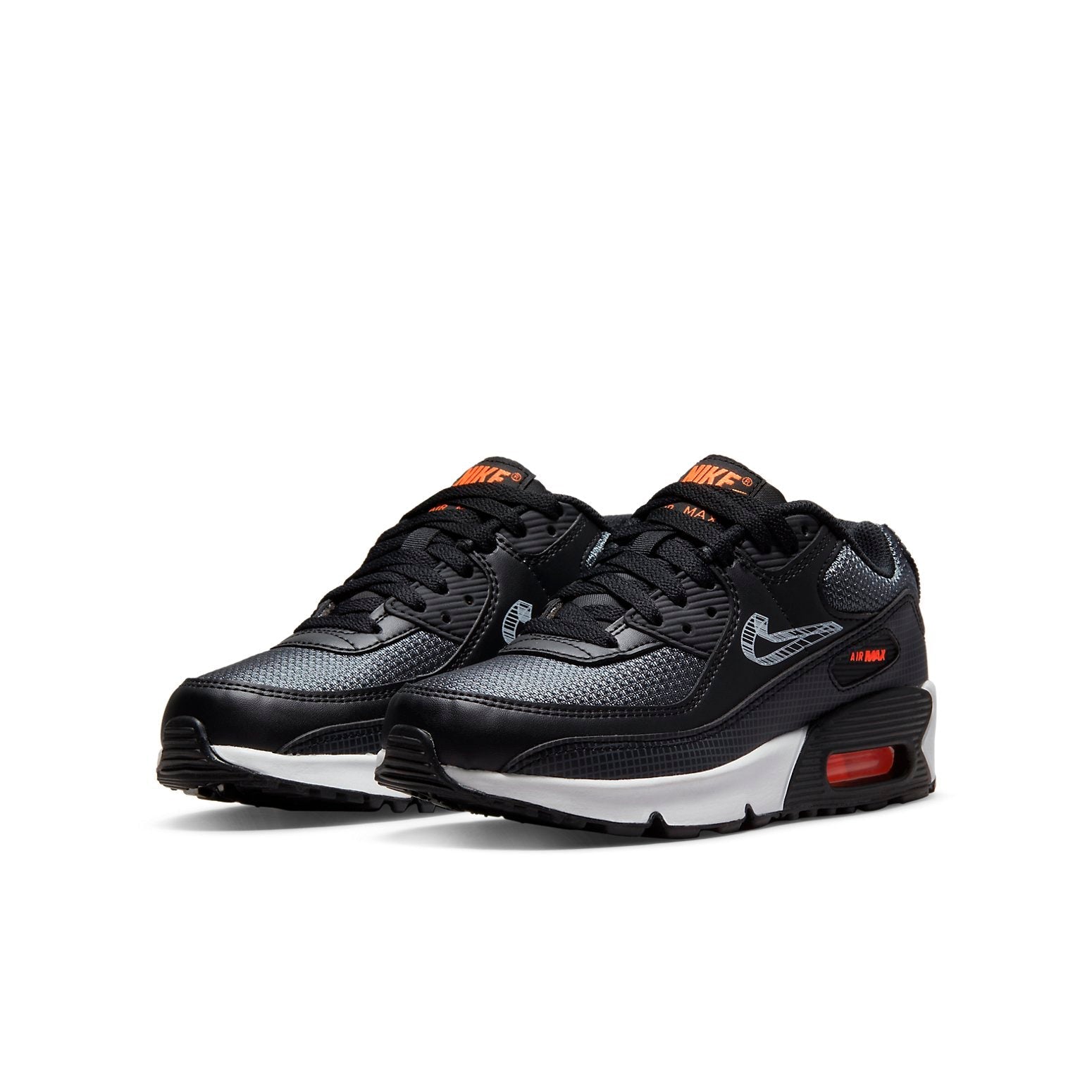 (GS) Nike Air Max 90 Low-Top Black DR0172-001