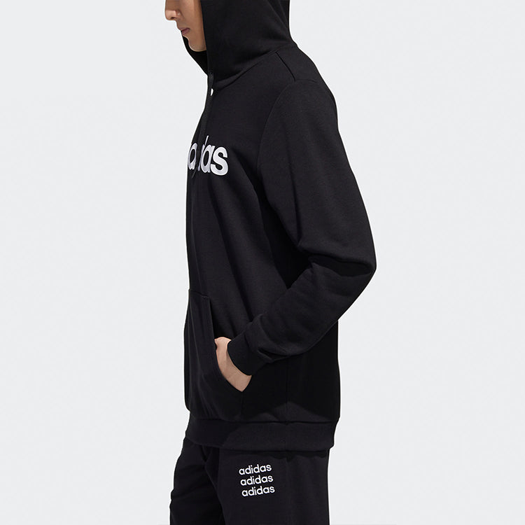 Men's adidas neo Esntl Logo HD Sports Black GJ8921