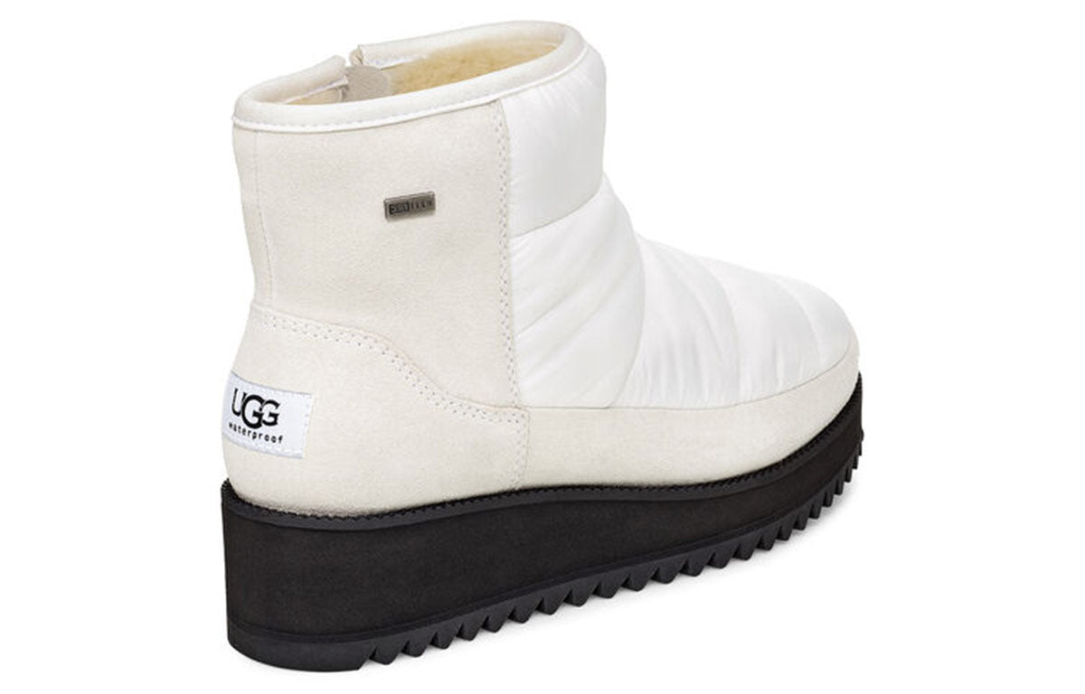 (WMNS) UGG Ridge Mini Snow 'White' 1103840-WHT