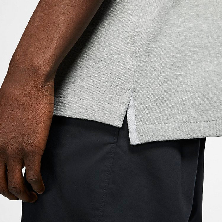 Nike Heritage Polo Shirt 'Grey Heather' CJ9524-063