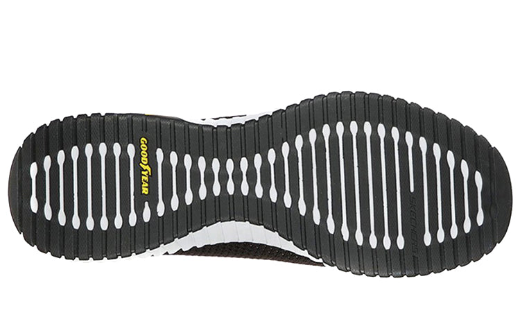 Skechers Elite Flex Slip-on Shoes 'Black White' 232211-BKW