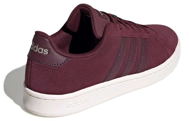 (WMNS) adidas neo Grand Court 'Burgundy White' EE7473