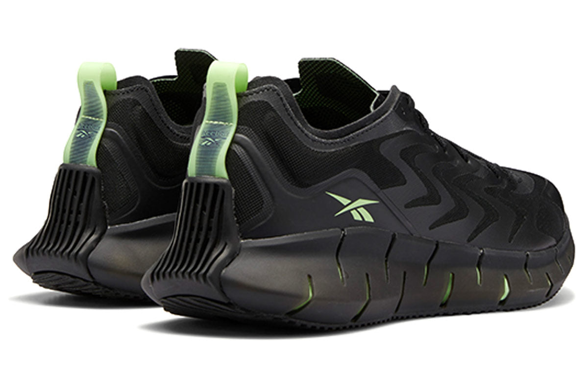 Reebok Zig Kinetica 21 Running Shoes Black/Green G58282