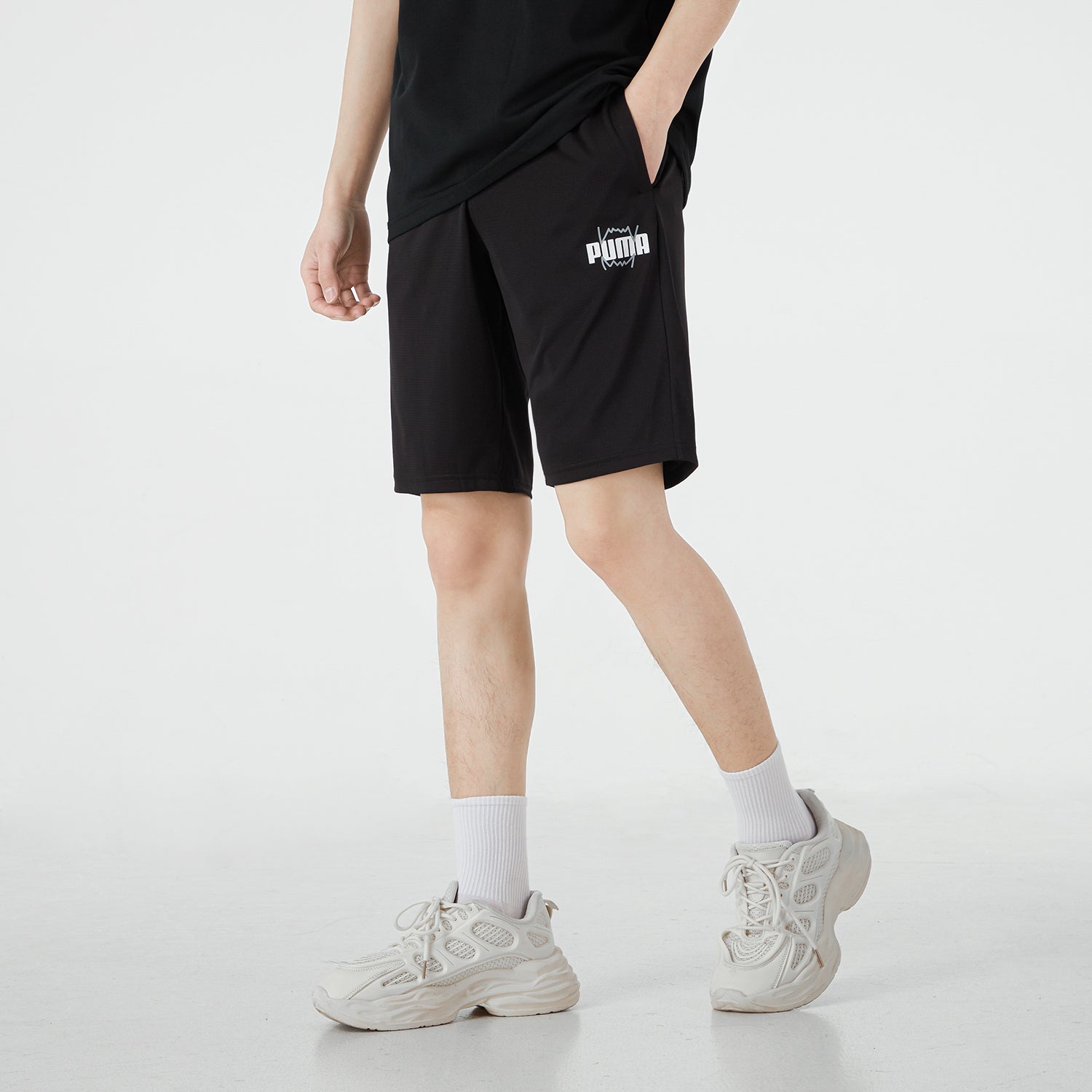 PUMA Behind the Back Shorts 'Black' 670834-01