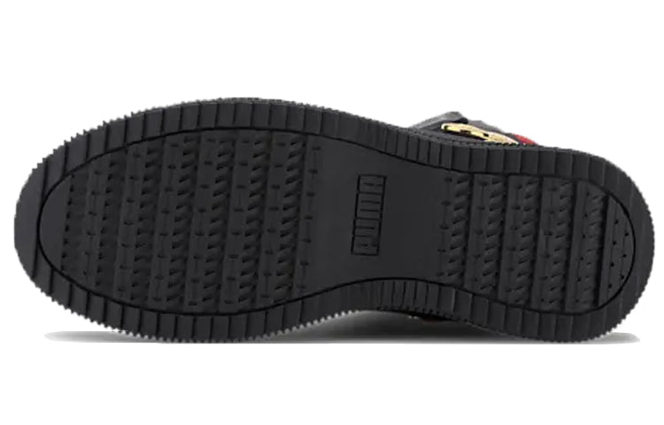 (WMNS) Balmain x PUMA Deva Crossover Black Red 372178-01