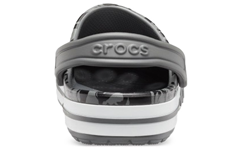 Crocs Bayaband Beach Gray Black Sandals 'Grey Black' 206232-0DY