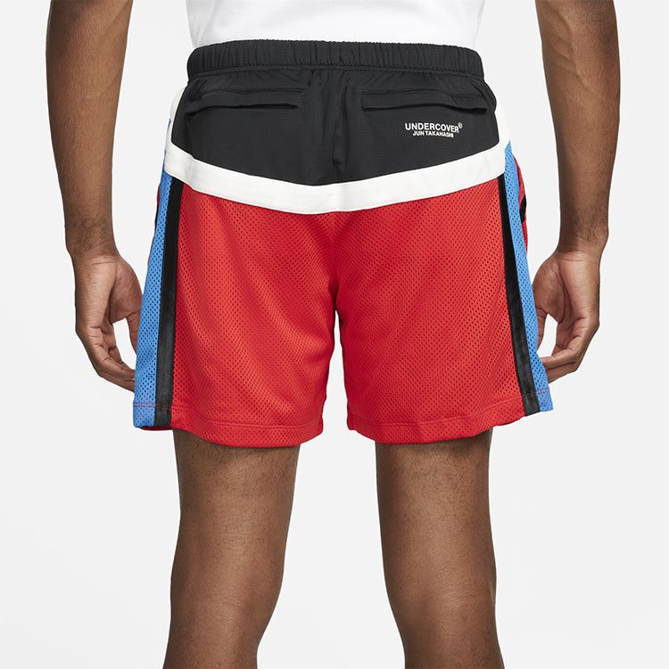 Nike Mesh Shorts Contrasting Colors Alphabet Printing Sports Basketball Asia Edition Red CZ4700-611