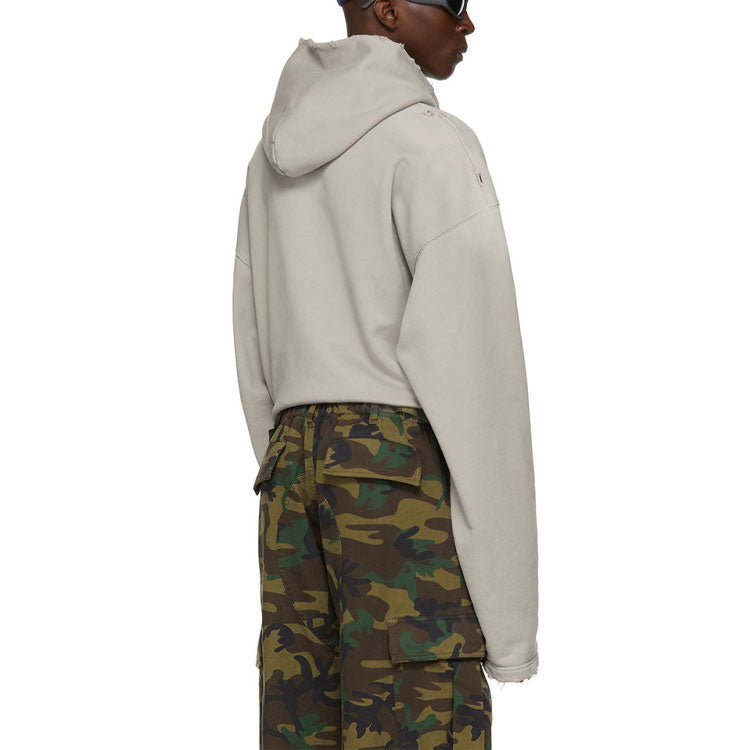 Balenciaga BB Pixel Print Hoodie 'Grey' 661711TKVF68174