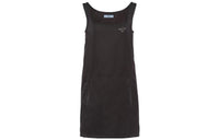 PRADA SS22 Sleeveless Dress Women's Black