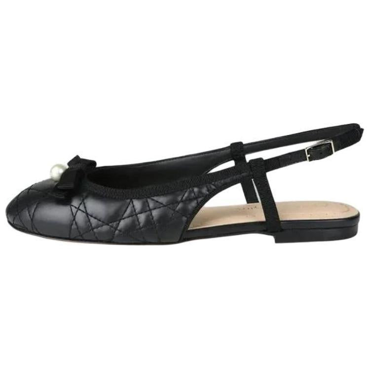 DIOR CD Casual Single Shoes Women's Black