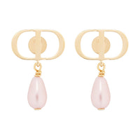 DIOR Metal Earrings Women's Pink