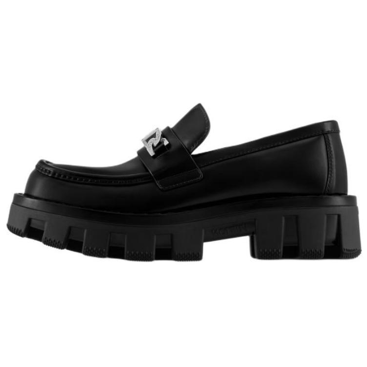 LOUIS VUITTON Loafers Men's Black