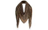 LOUIS VUITTON Silk Blend Knit Scarves Women's