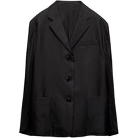 PRADA SS25 Business Suits Coats Women's Black