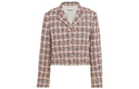 MIU MIU Cropped Coats Women's Multicolor