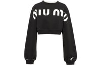 MIU MIU Sweatshirt Women's Black