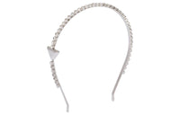 PRADA Headbands Women's Silver