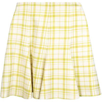 DIOR Casual Short Skirts Women's Yellow