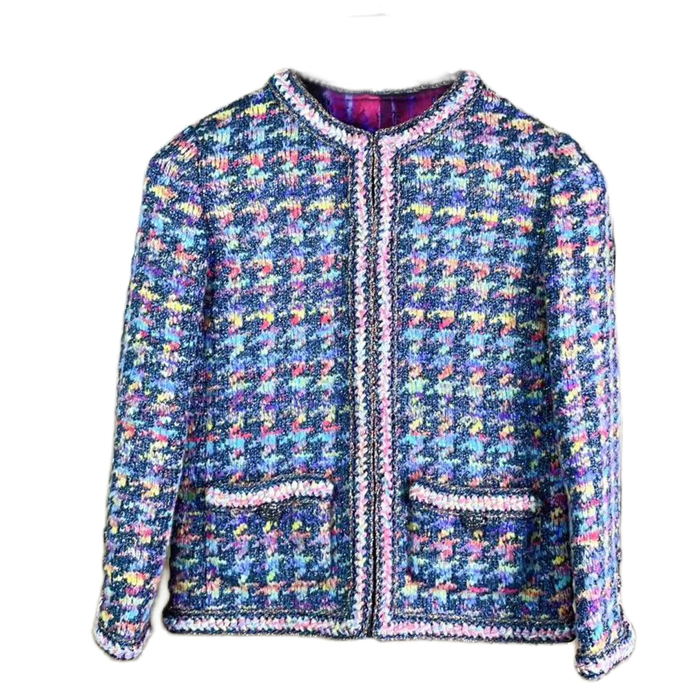 CHANEL Cropped Coats Women's Multicolor