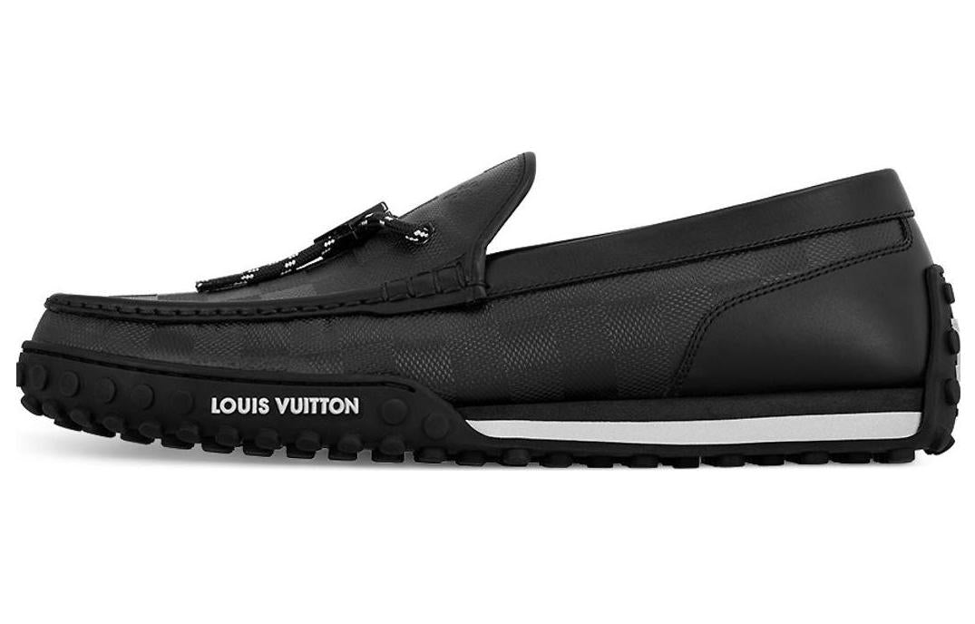 LOUIS VUITTON Racer Beanie Shoes Men's Black