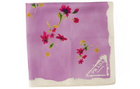 PRADA Silk Scarves Women's Purple