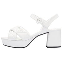PRADA One-Strap Sandals 6.5cm Women's White