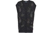 PRADA Embellished Cashmere Vest