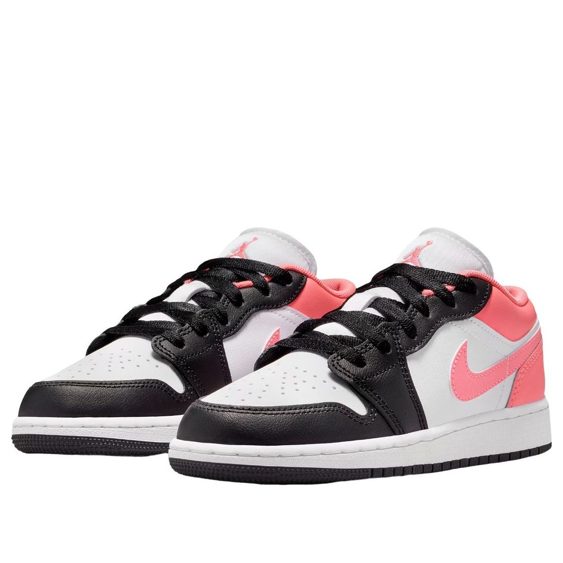 (GS) Air Jordan 1 Low 'Black White Pink Gaze' 553560-025