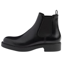 PRADA Short Chelsea Boots 4cm Men's Black
