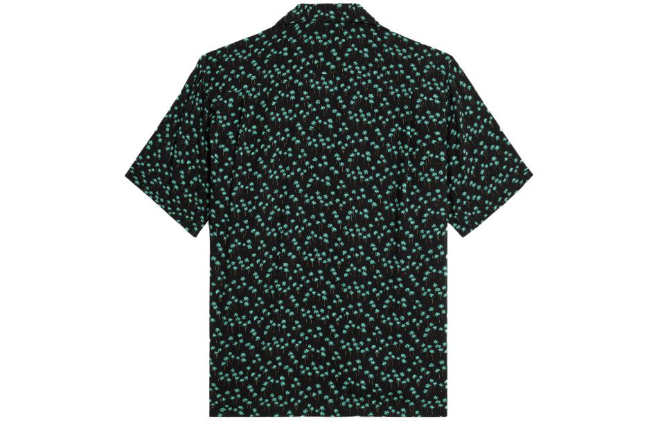 CELINE All Over Patterned Short Sleeved Shirt