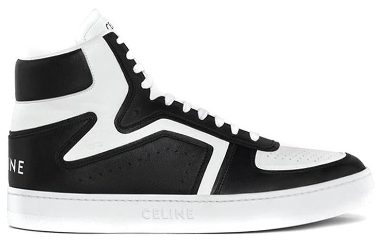 CELINE 'Z'Trainer CT-01 High-Top Stylish Skateboarding Shoes Men's Black
