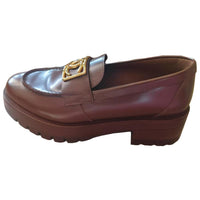 CHANEL Loafers Women's Brown
