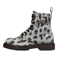 DIOR Kids' Boots Gray Black Kids'