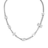 CHANEL Necklaces Women's Silver