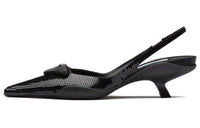 PRADA Irregular Heel High Heels Women's Black